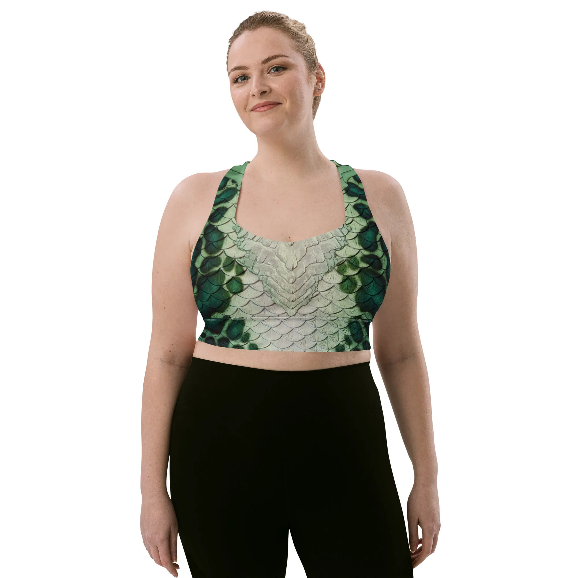 Ailea Longline Sports Bra