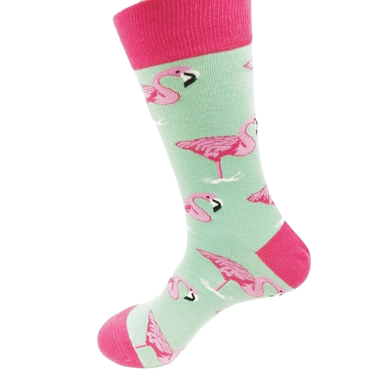 Animal Socks Flamingo