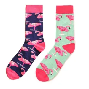 Animal Socks Flamingo