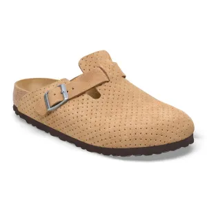 Birkenstock Boston Embossed Dots New Beige