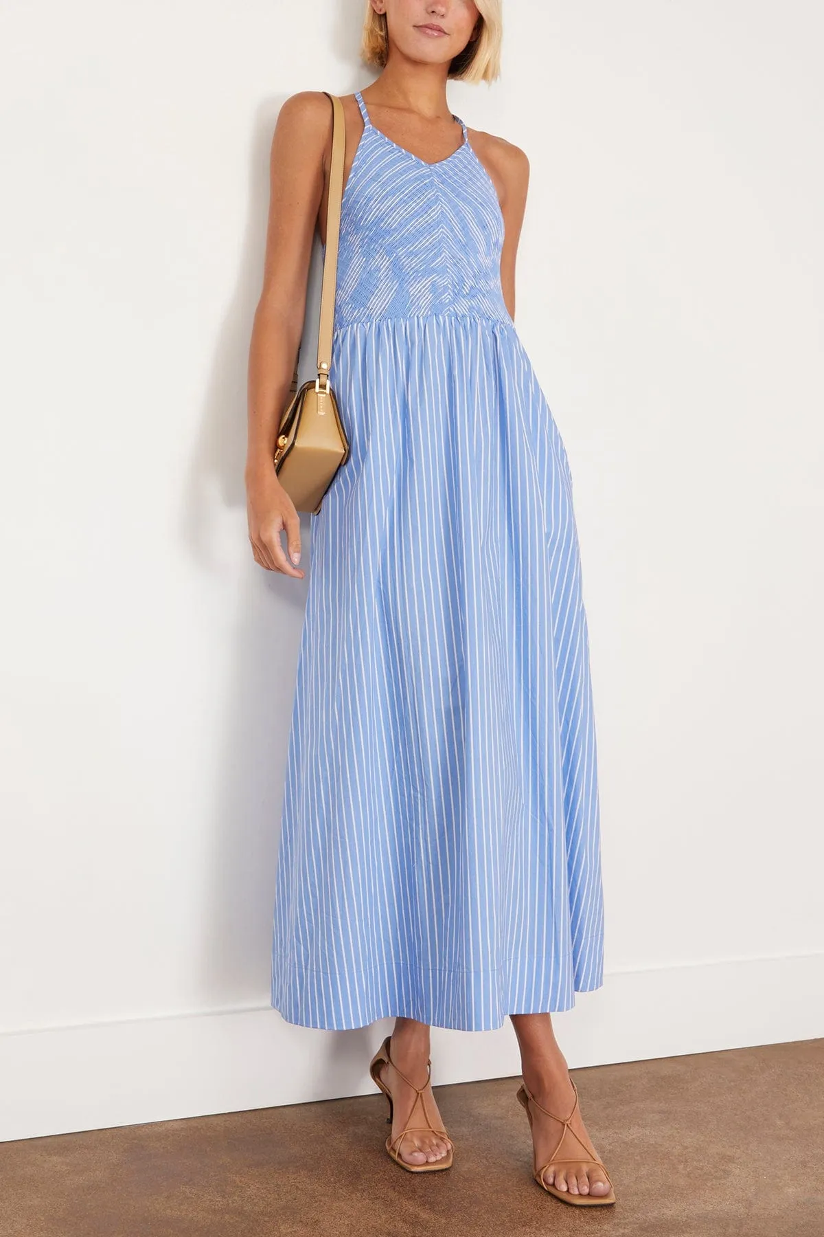 Camera Midi Dress in Baratti Stripe