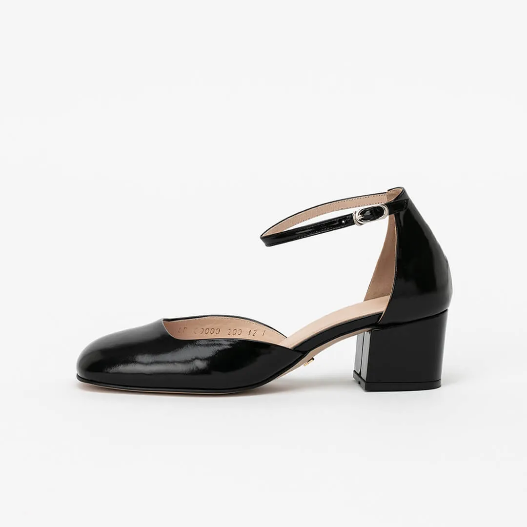 DAVINA - ankle strap heel