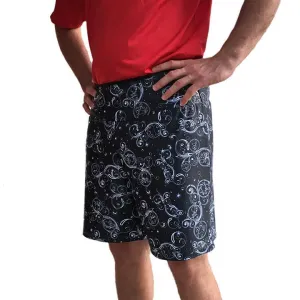 Deep Space Men's Athletic Shorts-Long