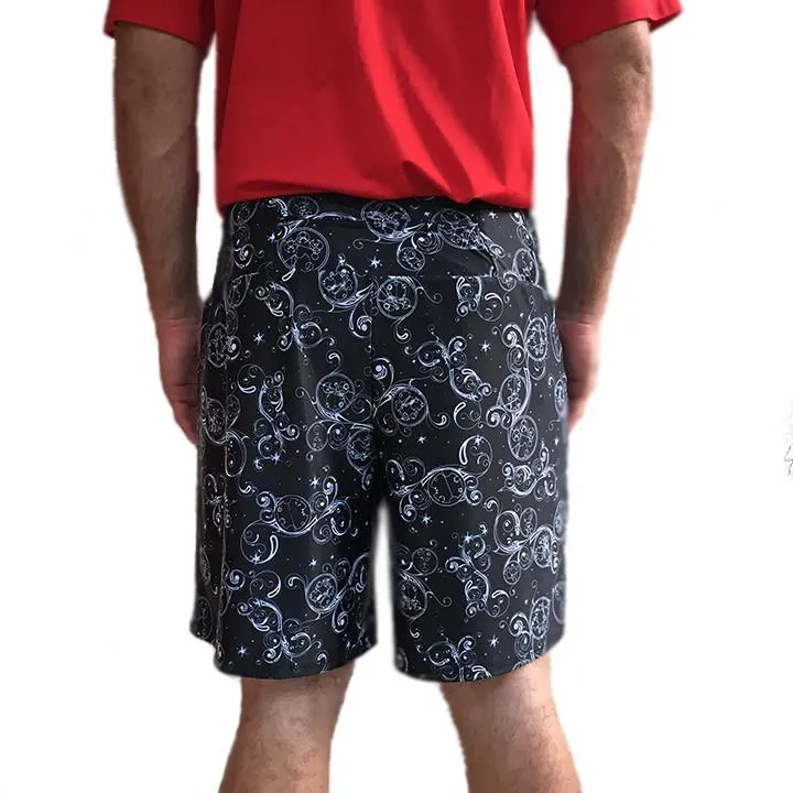 Deep Space Men's Athletic Shorts-Long