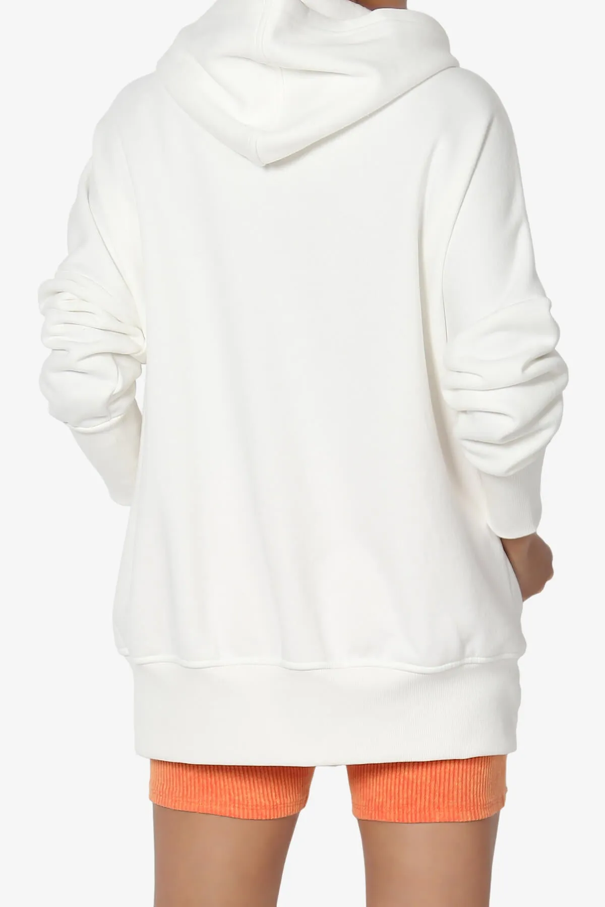 Destene Button V-Neck Hoodie