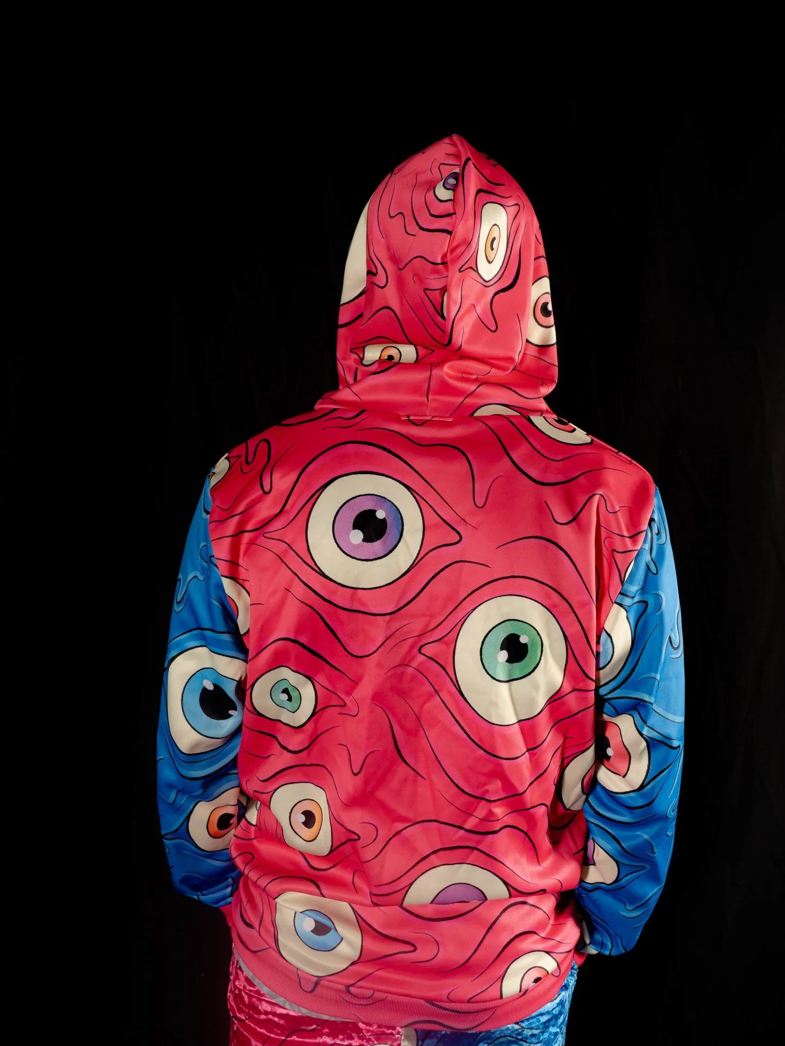 Eyes (Pink/Blue) Unisex Hoodies