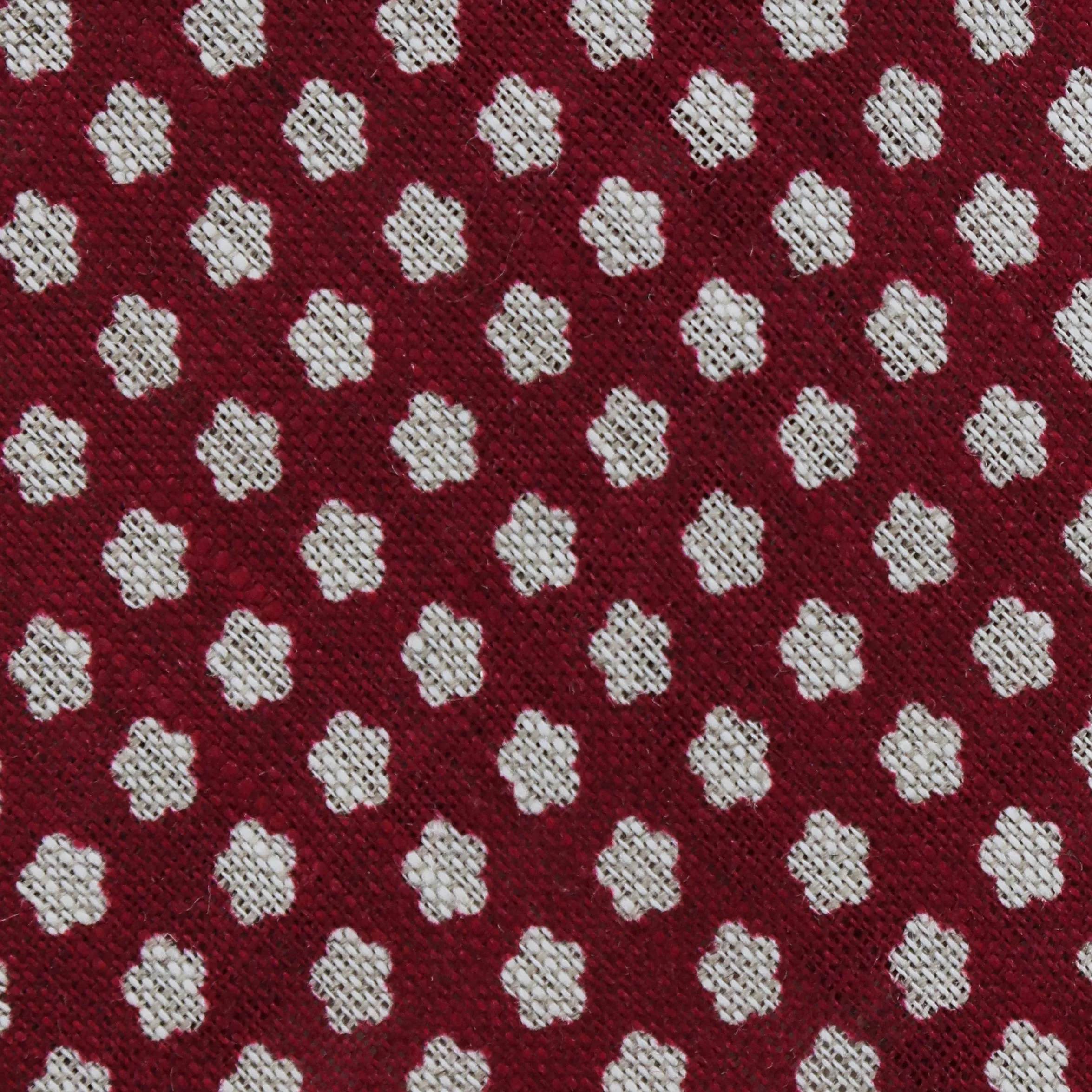 Finamore Napoli  Burgundy Red Tie