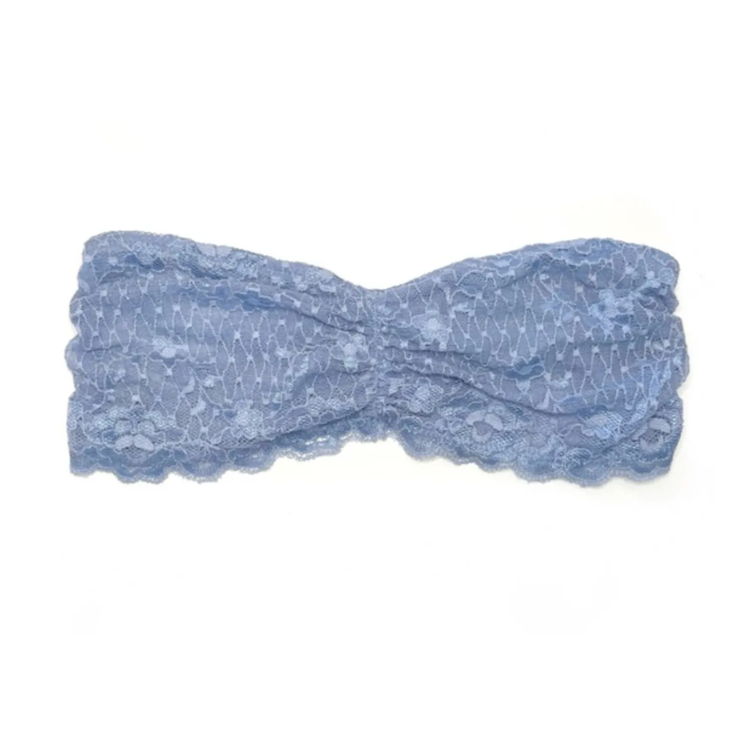 Free People Essential Lace Bandeau Sky Blue