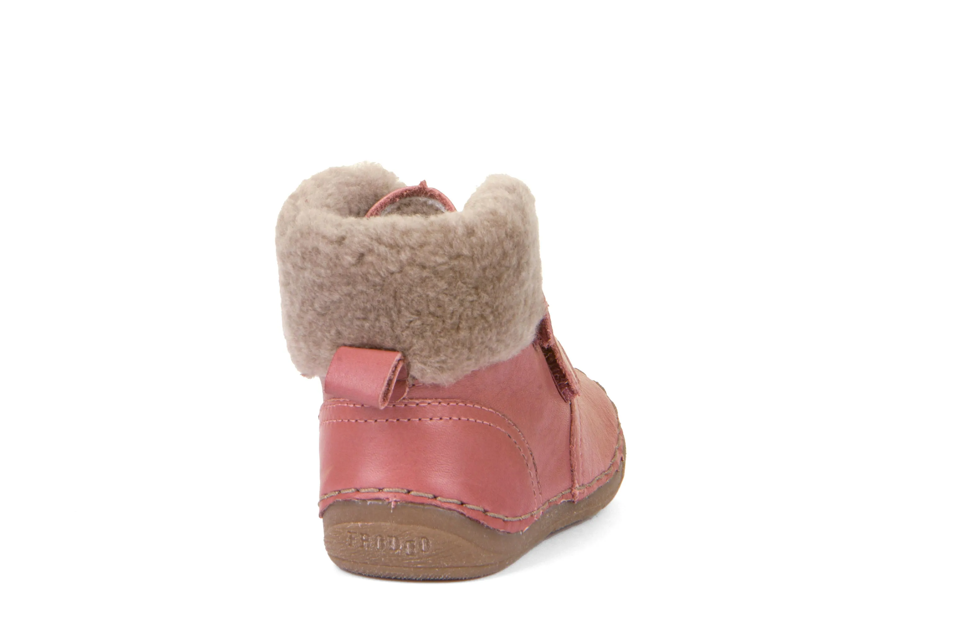 Froddo G2110114 Girls Pink Warm Fluffy Boot