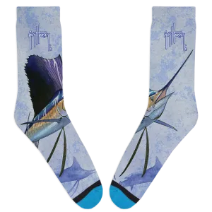 Guy Harvey Sailing Sail Socks