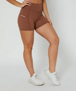 Hype v2 Pocket Shorts Mocha