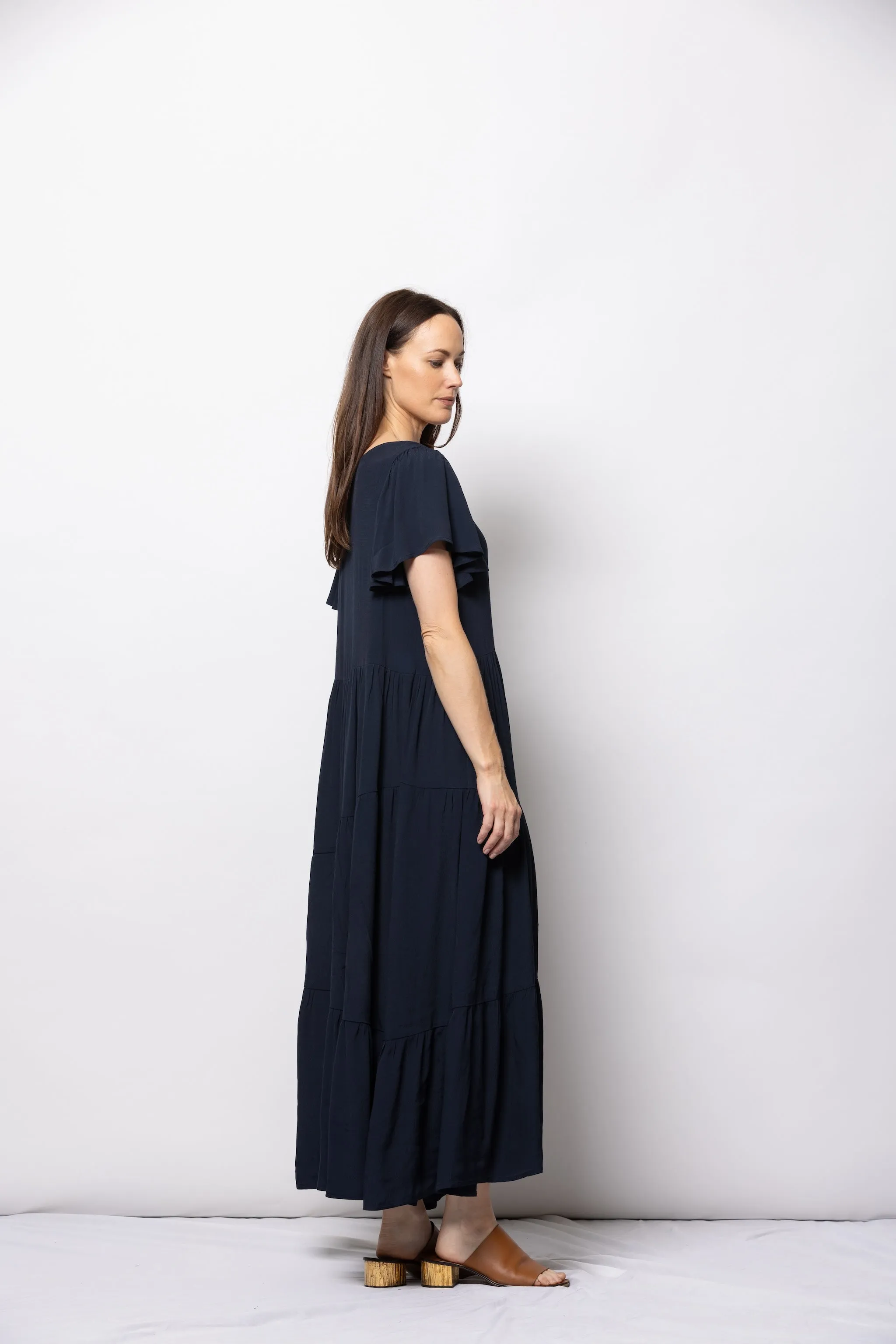 Ivy Reversible Maxi - Navy