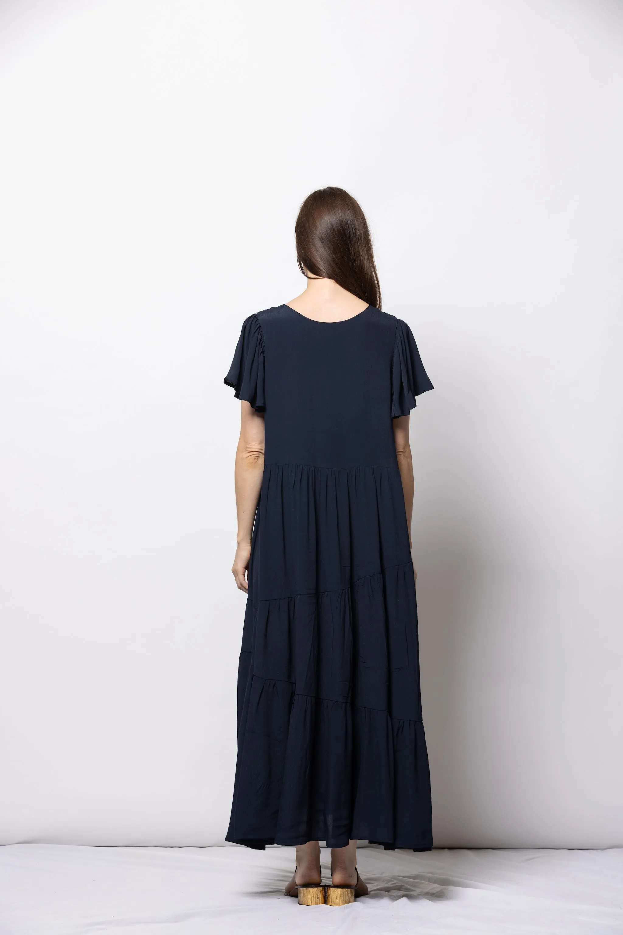 Ivy Reversible Maxi - Navy