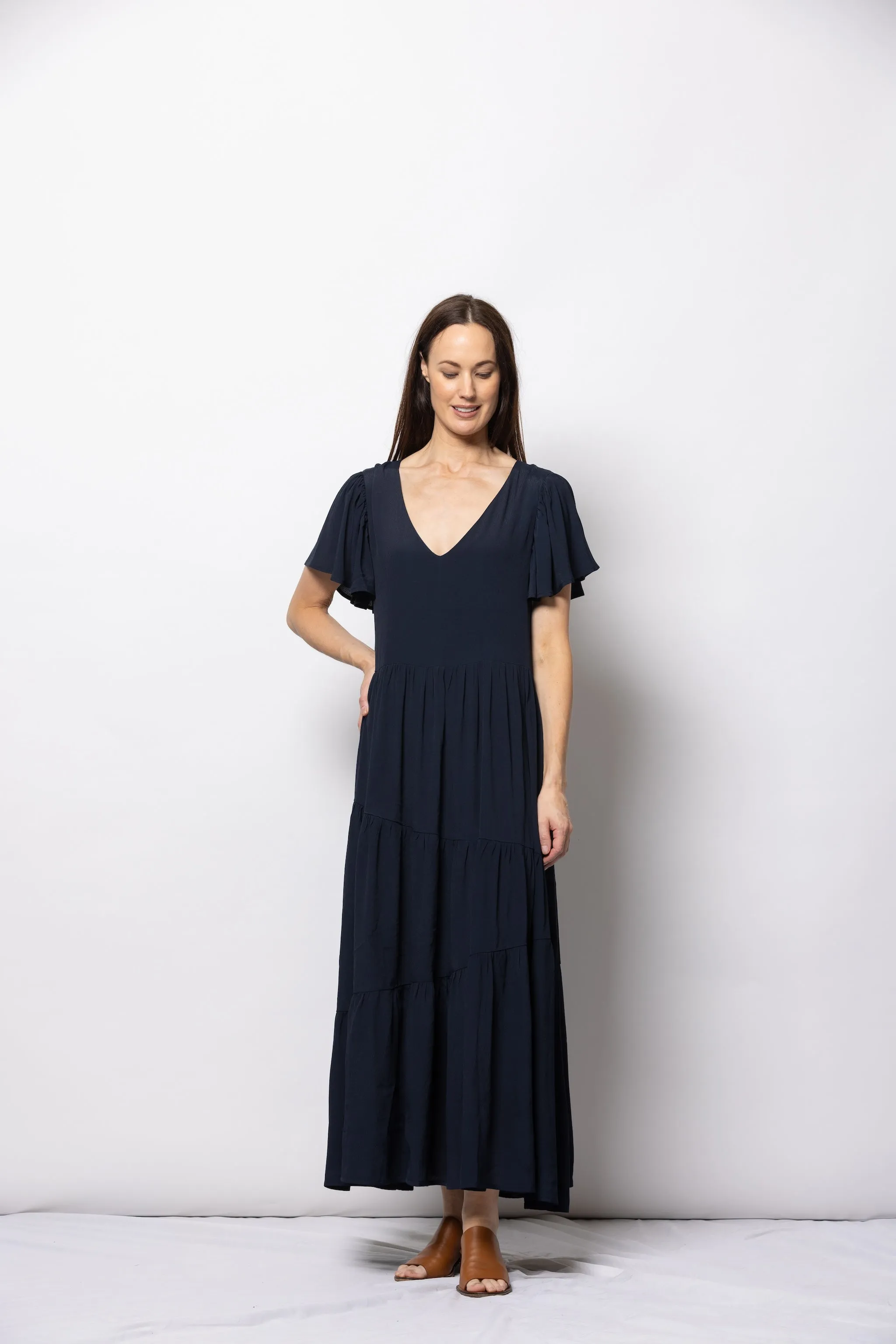 Ivy Reversible Maxi - Navy