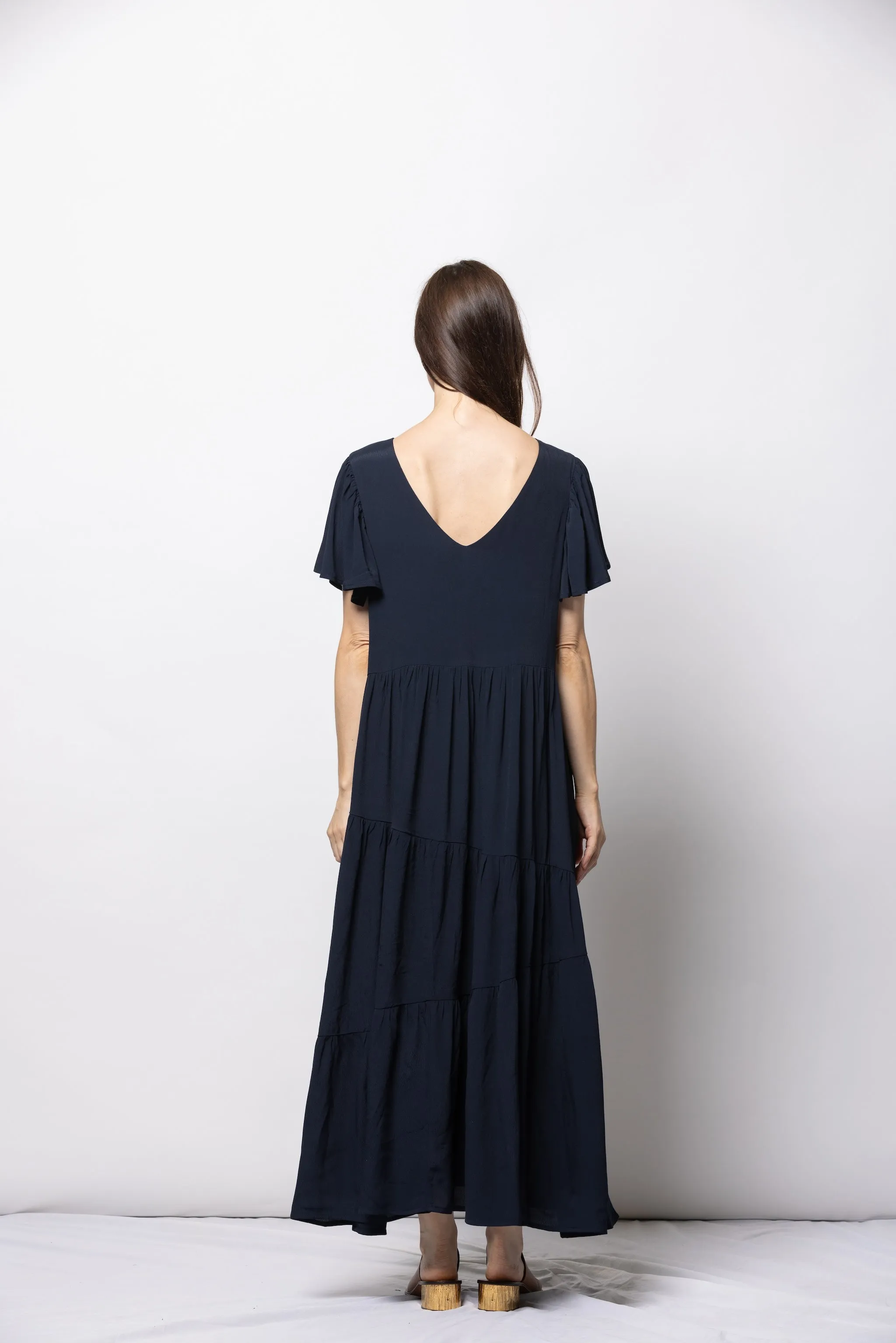 Ivy Reversible Maxi - Navy