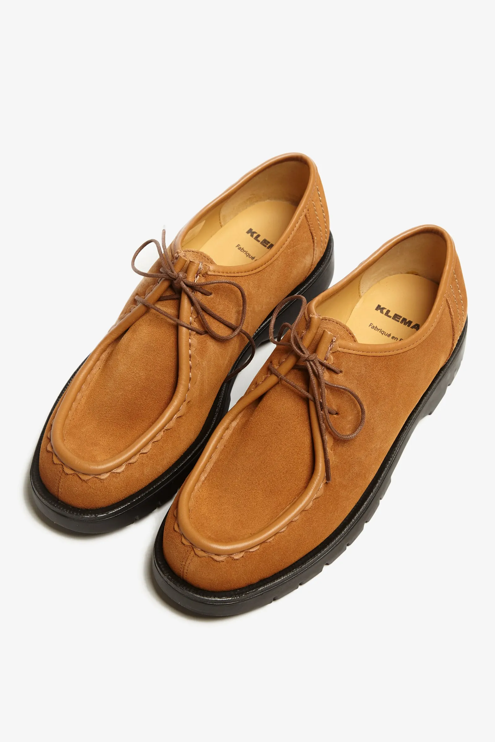 Kleman - Padror Moc Toe Shoe - Caramel Suede