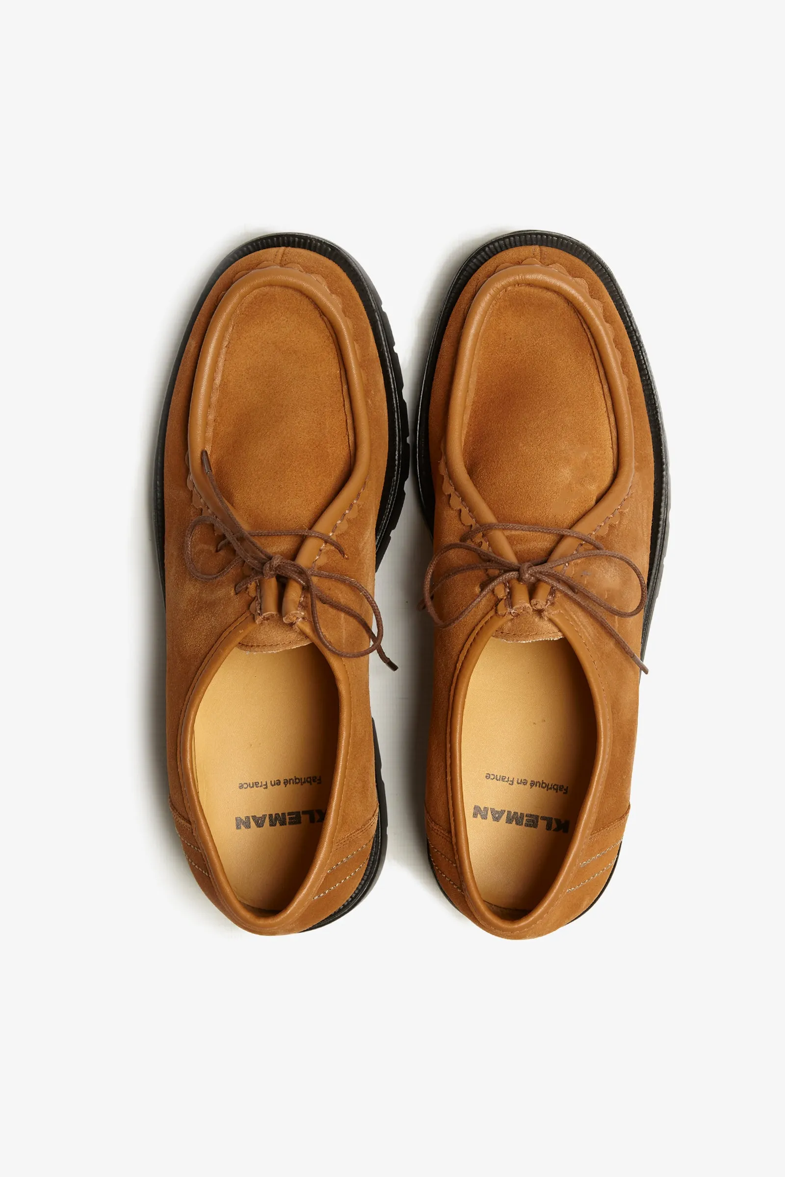 Kleman - Padror Moc Toe Shoe - Caramel Suede