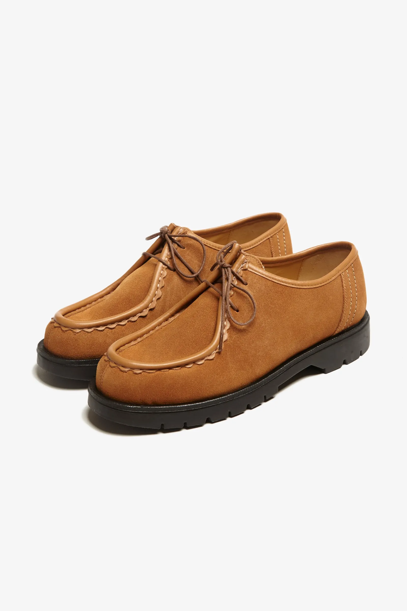 Kleman - Padror Moc Toe Shoe - Caramel Suede