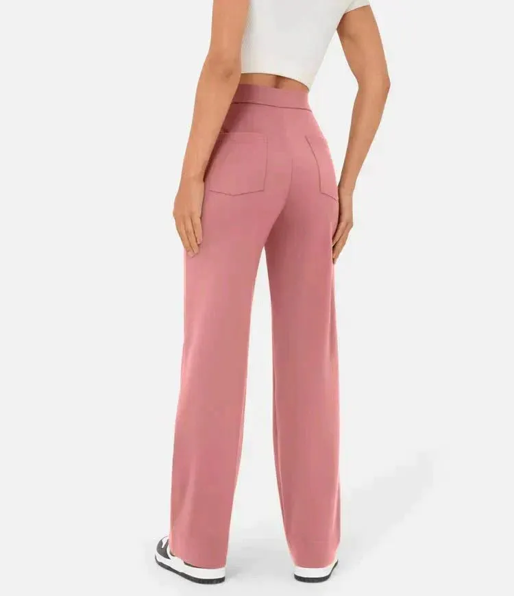 Lea | High-Waisted Elastische Casual Pants