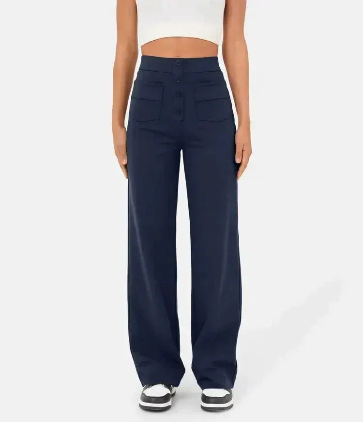 Lea | High-Waisted Elastische Casual Pants