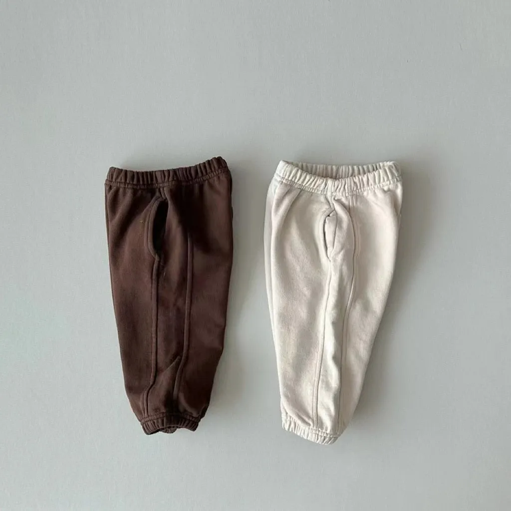 Loose Solid Casual Pants