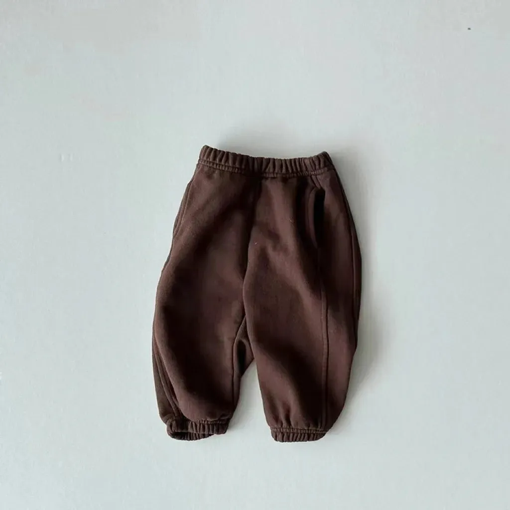 Loose Solid Casual Pants