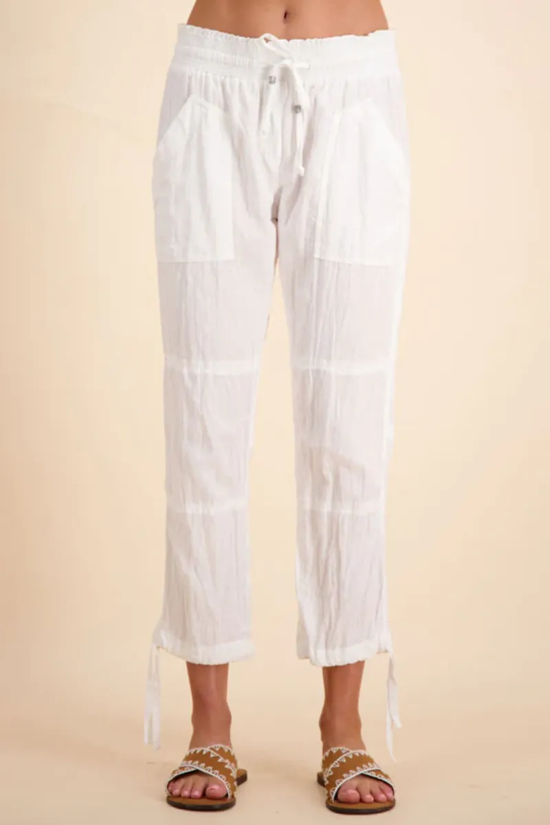 Lula Life Beach Pant White