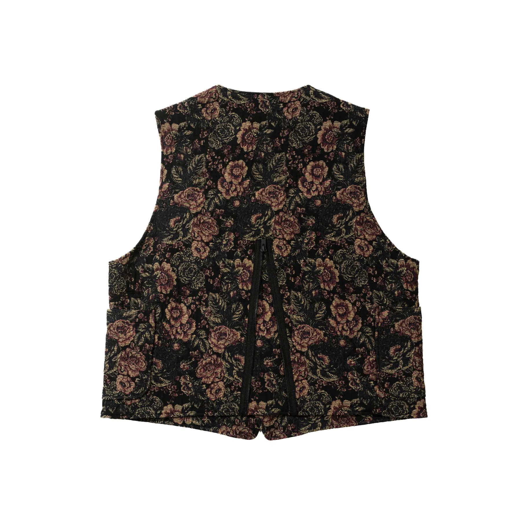 ODD Vest - Black/Gold CP Floral Jacquard