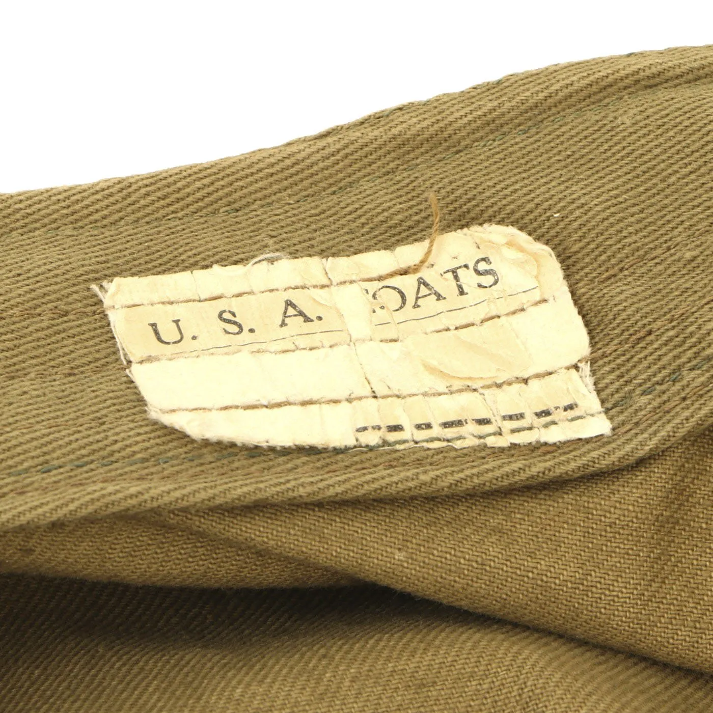 Original U.S. WWI 82nd All American Division M1912 Summer Field Uniform