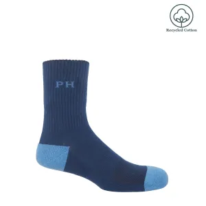 Reversible Men's Sport Socks - Blue