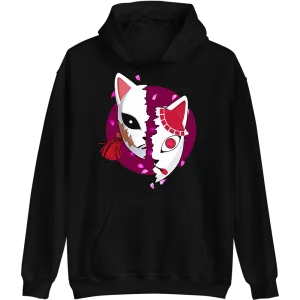 Sabito and Tanjiro Mask Demon Slayer Hoodie