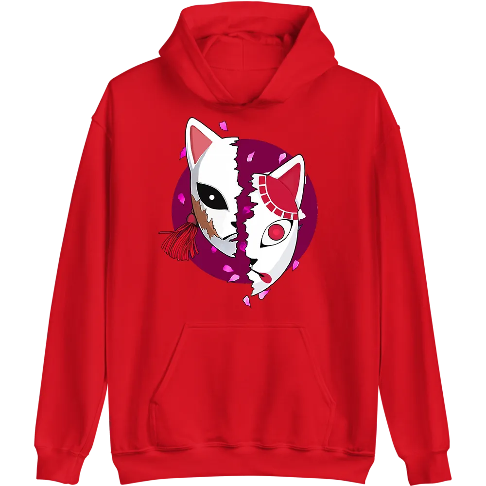 Sabito and Tanjiro Mask Demon Slayer Hoodie