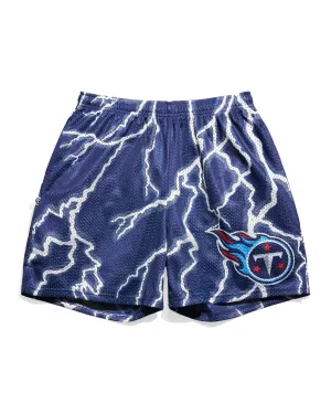 Tennessee Titans Lightning Retro Shorts