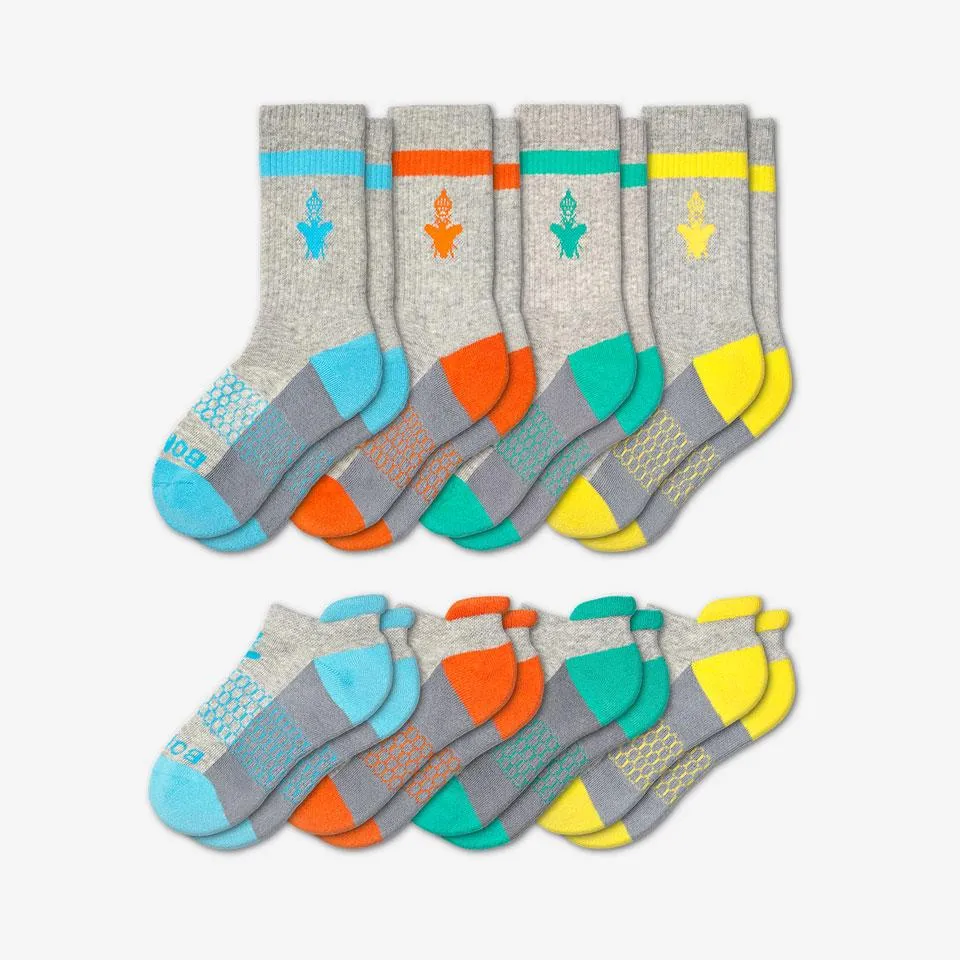 Youth Originals Calf & Ankle Sock 8-Pack