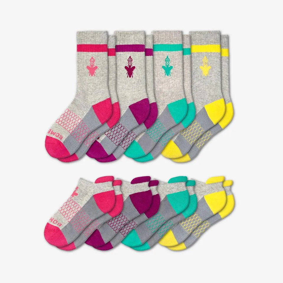 Youth Originals Calf & Ankle Sock 8-Pack