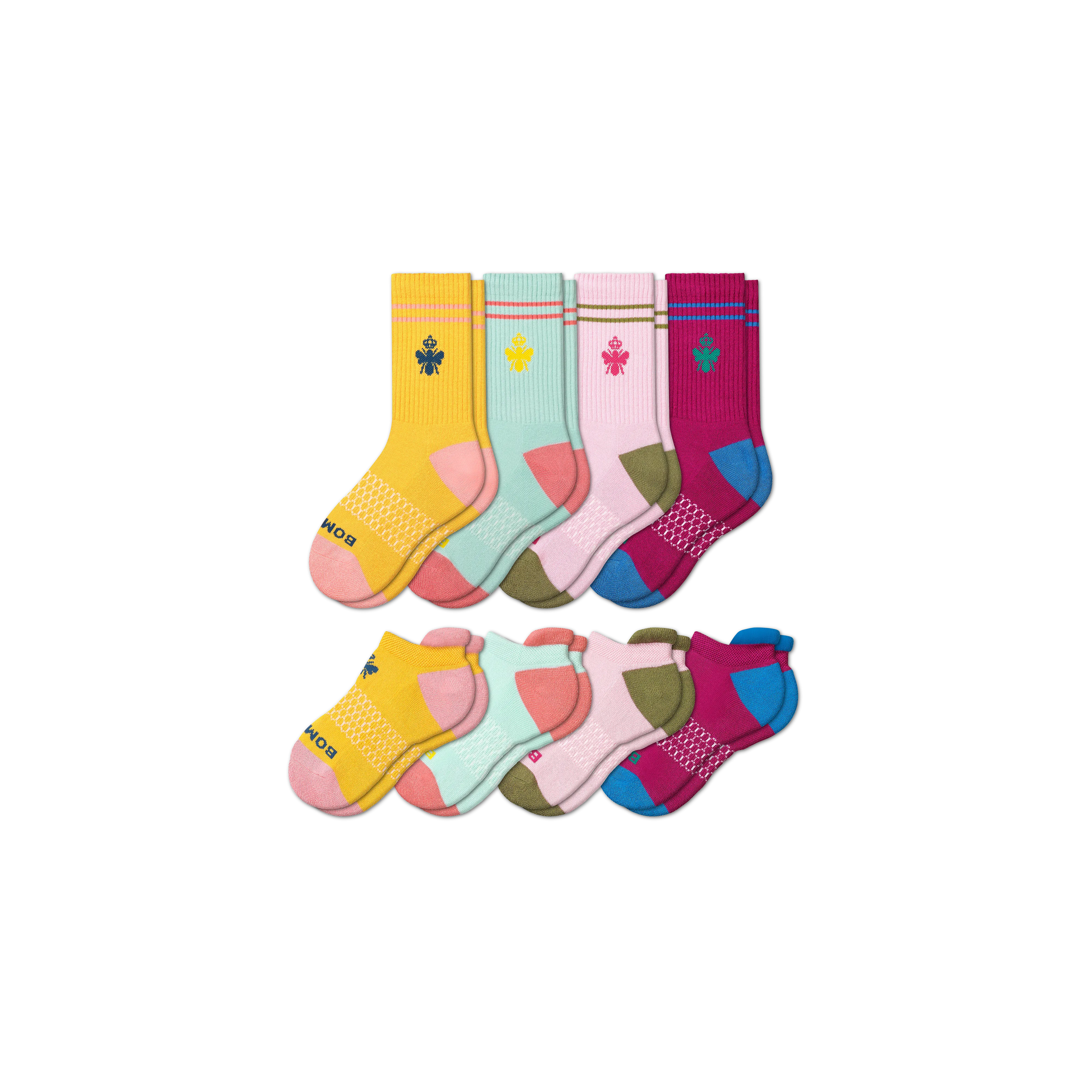 Youth Originals Calf & Ankle Sock 8-Pack