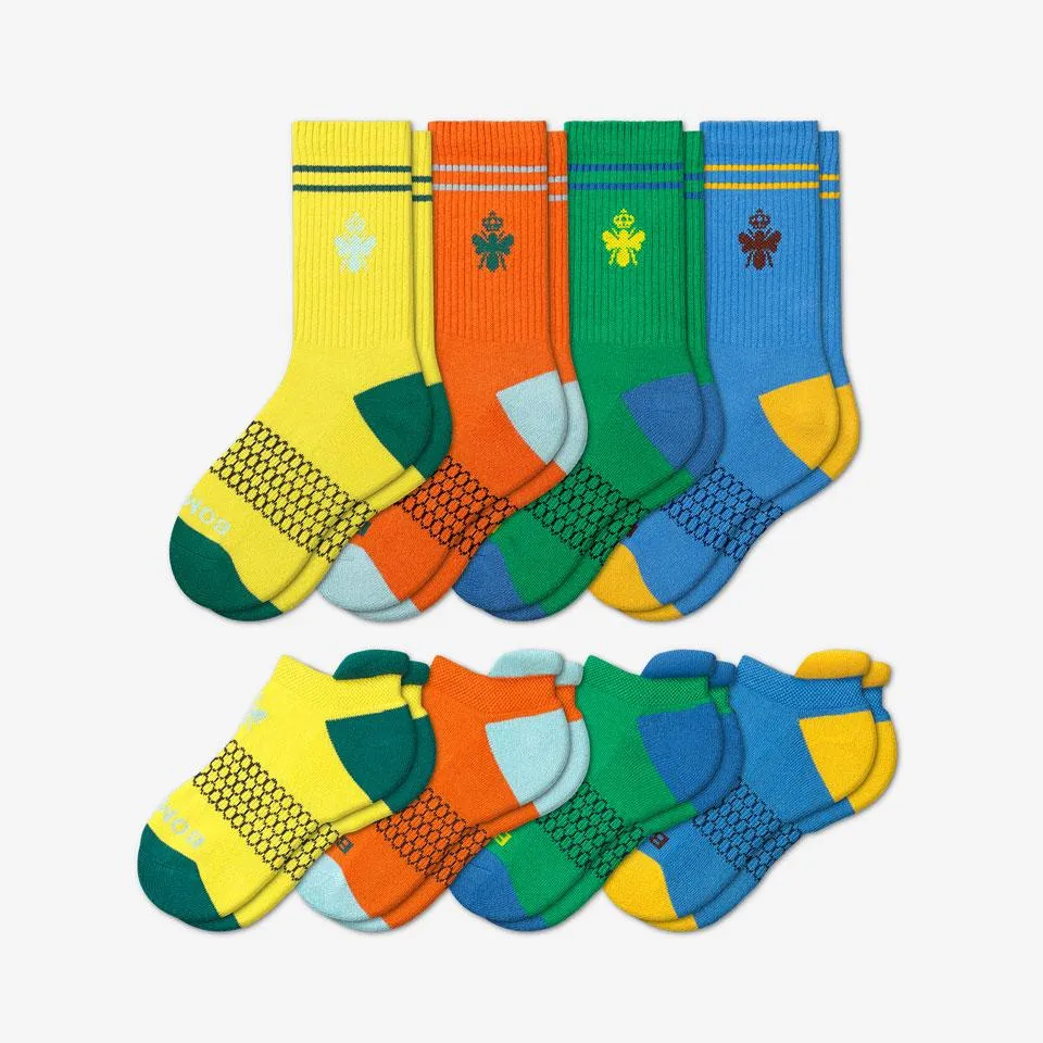 Youth Originals Calf & Ankle Sock 8-Pack